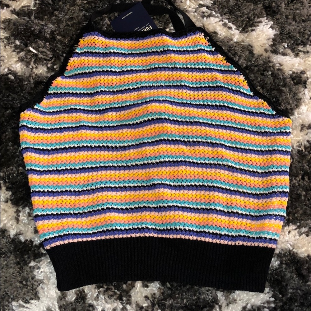 NEW Lightweight colorful striped sweater top